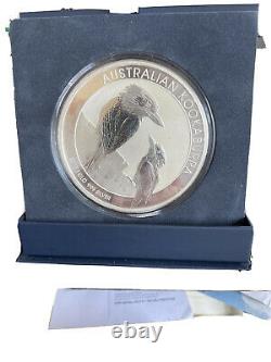 2017 Australia 1 kilo Silver Kookaburra Coin ExcellentCondition in box