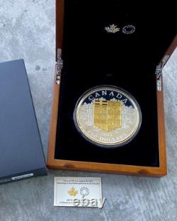 2017 Canada 250 Dollar Silver Kilo Commemorating the First Canadian Gold Coin