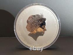 2017 Rooster Lunar II Perth Australia Kilo coin 32 oz. 9999 fine Silver bullion