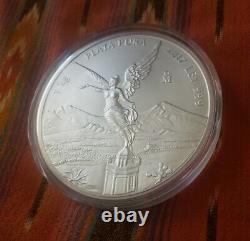 2017 silver BU Mexico Libertad Kilo Key Date 200 Mintage Brilliant Uncirculated