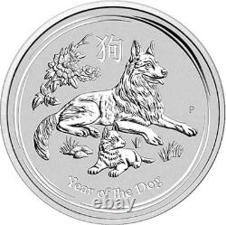 2018 1 Kilo Australian Silver Lunar Dog