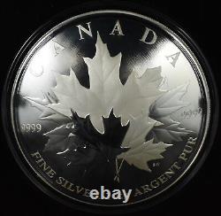 2018 Canada 250 Dollars Silver Maple Leaf Forever With OGP KILO 3602