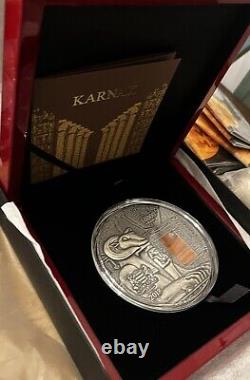 2018 Chad 1 Kilo Silver Karnak Coin. Beautiful