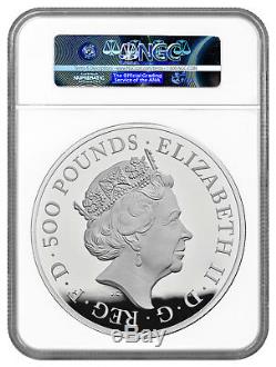 2018 Great Britain 1 Kilo Silver Britannia £500 Coin NGC GEM Proof SKU54666