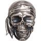 2018 Palau 1/2 Kilo Antiqued Silver Pirate Skull. 999 Silver Uhr Coin 555 Made