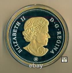 2018Kilo'Voyageur Silver Dollar' Gold-Plated Prf $1 Fine Silver Coin(18645)OOAK