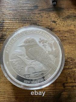 2019 kilo 9999 silver Kookaburra