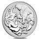 2020 1 Kilo Silver Australian Bull And Bear Coin Perth Mint. 9999 Fine Bu In Cap