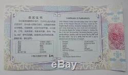 2020 China Panda 1 Kilo Silver Coin BOX and COA