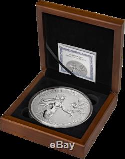 2020 Germania Mint 80 Mark Germania Proof 1 Kilo 9999 Silver Coin Mintage 100