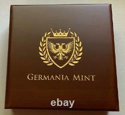 2020 Germania Mint 80 Mark Kilo. 9999 Silver in original box Total mintage 100