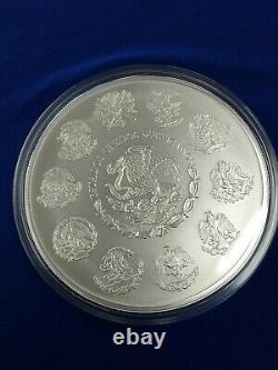 2020 Mexico 1 Kilo Silver Libertad, Limited Mintage Of 500 Coins. 999 Silver