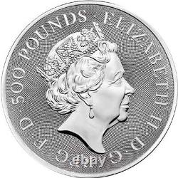2021 1 Kilo British Silver Queen's Beast Collection Coin (BU)