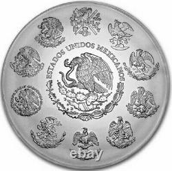 2021 1 Kilo Silver MEXICAN LIBERTAD BU Coin 500 Pieces Minted