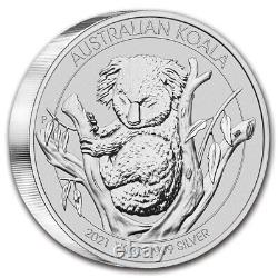 2021 Australia 1 kilo Silver Koala BU