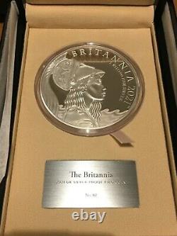 2021 Britannia Premium Executive 1kg One Kilo Silver Proof Coin Low Mintage 40