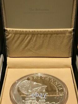2021 Britannia Premium Executive 1kg One Kilo Silver Proof Coin Low Mintage 40