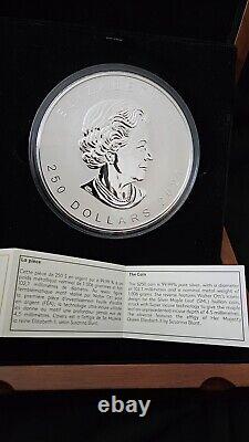 2021 Canada $250 Super Incuse 1 Kilo Silver Maple Leaf KG Kilogram Coin