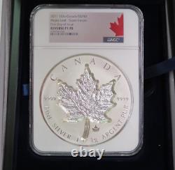 2021 Canada Silver Kilo $250 Super Incuse NGC Rev. PF70 1st Day RARE 450 mintage