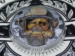 2021 Cook Islands Real Heroes FIREFIGHTER Kilo 32.15oz. 999 Silver Proof Coin