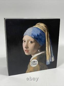 2021 France Vermeer 250 Coin Girl With Pearl Earring 1/2 Kilo Silver Serial 004