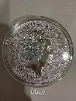 2021 Great Britain 1 Kilo Silver Queen's Beasts Completer Coin U. S. Seller