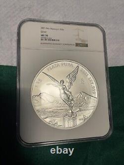 2021 Libertad Kilo NGC MS 70 TOP POP! MINTAGE ONLY 500