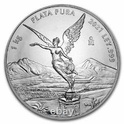2021 Mexico 1 kilo Silver Libertad BU (In Capsule) SKU#233834