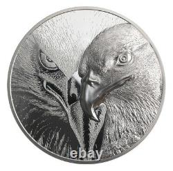 2021 Mongolia 1 Kilo Silver Majestic Eagle Smartminting Proof Coin
