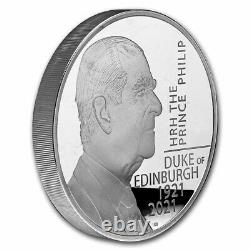 2021 Prince Philip, Duke of Edinburgh kilo Silver Proof Coin SKU#241277
