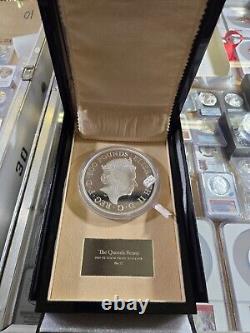 2021 Queen's Beasts 1 Kilo Silver Proof Collection 32 Out Of 75 Minted! Rare