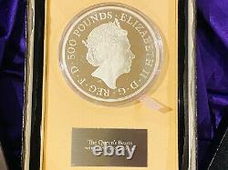 2021 Queen's Beasts 1 Kilo Silver Proof Completer #37 of 75 limited edition