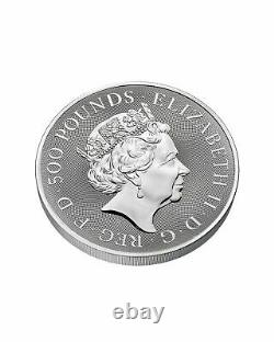 2021 Queens Beast 1 Kg Silver Bullion Completer Coin 1 Kilo Bar BRAND NEW