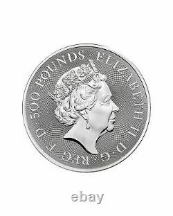 2021 Queens Beast 1 Kg Silver Bullion Completer Coin 1 Kilo Bar BRAND NEW