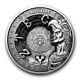 2021 Samoa 1 Kilo Silver Aztec Empire Multiple Layer Coin