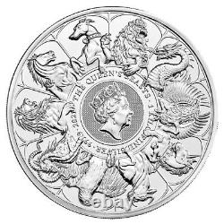 2021 U. K. 1 Kilo Silver Queen's Beast Completer Coin BU
