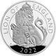 2022 1 Kilo Proof British Silver Tudor Beasts Lion Of England Coin (box, Coa)