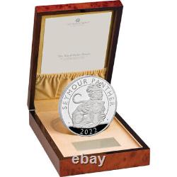 2022 1 Kilo Proof British Silver Tudor Beasts Seymour Panther Coin (Box, CoA)