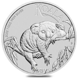 2022 1 Kilo Silver Australian Koala Perth Mint Coin