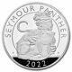 2022 1 Kilo Silver Royal Tudor Beast Panther Prf (box/coa) Sku#238739