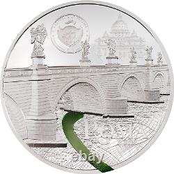 2022 $50 Palau Tiffany Art Roma 1 Kilo Proof Silver Coin