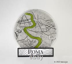 2022 $50 Palau Tiffany Art Roma 1 Kilo Proof Silver Coin