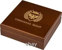 2022 80 Mark Germania Kilo Silver Coin in Capsule OGP BOX/COA -Mintage 100