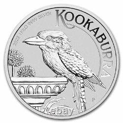 2022 Australia 1 kilo Silver Kookaburra BU