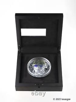 2022 Cook Islands Real Heroes Special Forces 1 Kilo Black Proof Silver Coin