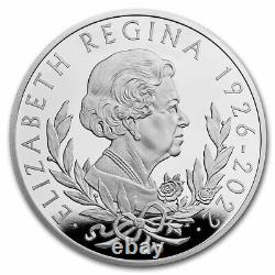 2022 GB 1 Kilo Silver £1000 Her Majesty Queen Elizabeth (Box/COA) SKU#261520