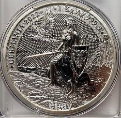2022 Germania 1 kilo Silver 80 Marks Coin PCGS MS-70