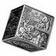 2022 Gibraltar 1 Kg Silver Most Famous Bullion Coins Cube Antique Withbox & Coa
