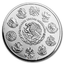 2022 Mexico Aztec Calendar 1 Kilo Silver Proof-Like Coin LOW 200 MINTAGE