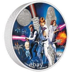 2022 Niue Star Wars A New Hope Colorized 32.15 oz. 999 Silver Kilo Coin
